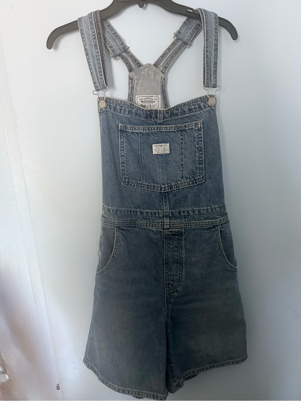 Levis Lightweight Denim Cowgirl Western Overalls